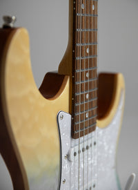 Thumbnail for Tagima Stella DW-TBLF-DF/PW Electric Guitar - Transparent Blue