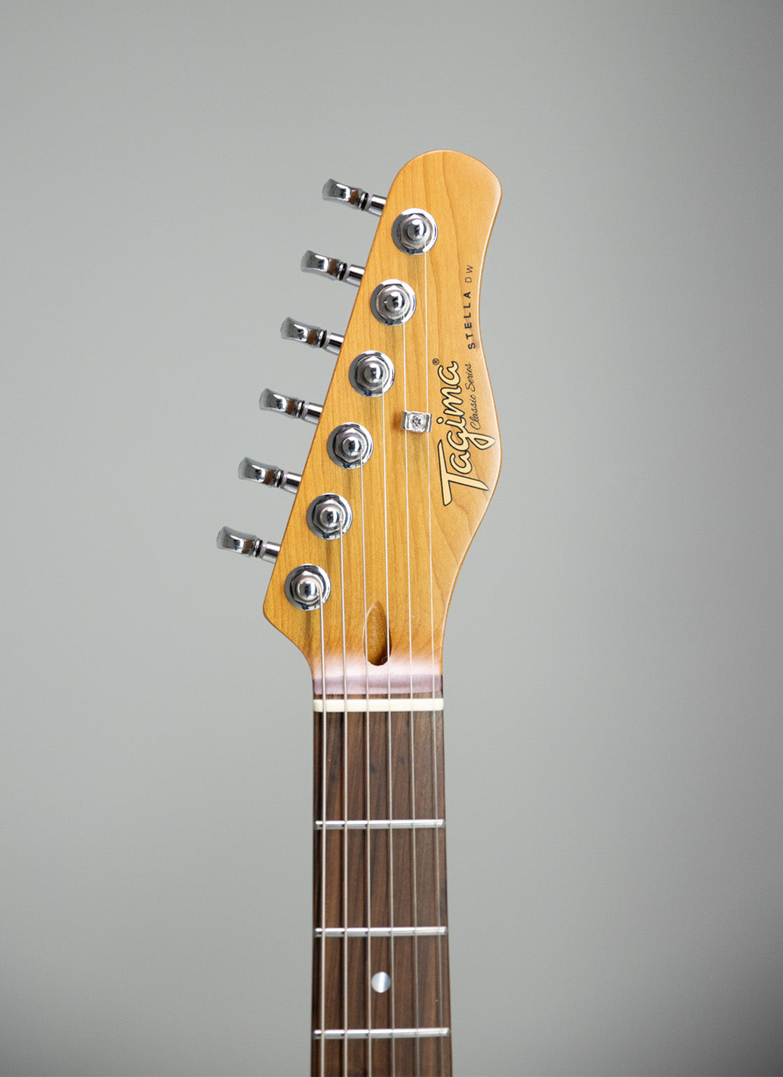 Tagima Stella DW-TBLF-DF/PW Electric Guitar - Transparent Blue