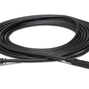 Hosa CMM-110R Stereo Interconnect 3.5 mm TRS to Right-angle 3.5 mm TRS 10 ft