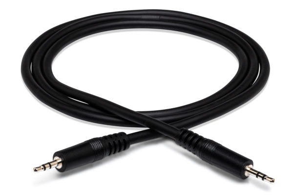 Hosa CMM-503 Stereo Interconnect Cable - 2.5 mm TRS to TRS - 3 foot