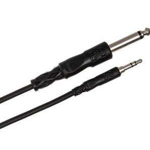 Hosa CMP-103 Interconnect Cable - 3.5mm TRS Male to 1/4-inch TS Male - 3 foot