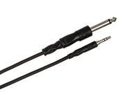 Thumbnail for Hosa CMP-103 Interconnect Cable - 3.5mm TRS Male to 1/4-inch TS Male - 3 foot