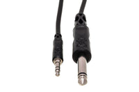 Thumbnail for Hosa CMP-110 Interconnect Cable - 3.5mm TRS Male to 1/4-inch TS Male - 10 foot