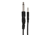 Thumbnail for Hosa CMP-303 Interconnect Cable - 3.5mm TS Male to 1/4-inch TS Male - 3 foot