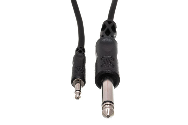 Hosa CMP-303 Interconnect Cable - 3.5mm TS Male to 1/4-inch TS Male - 3 foot