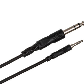 Hosa CMS-105 Stereo Interconnect Cable - 3.5mm TRS Male to 1/4- inch TRS Male - 5 foot