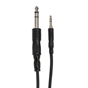 Hosa CMS-105 Stereo Interconnect Cable - 3.5mm TRS Male to 1/4- inch TRS Male - 5 foot