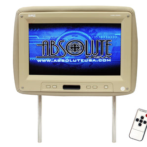 Absolute COM1150IRC 11" Universal Headrest TFT/LCD Monitor W/IR Transmitter