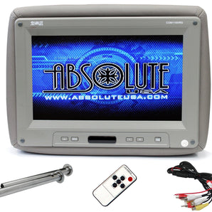 Absolute COM1150IRG 11" Universal Headrest TFT/LCD Monitor W/IR Transmitter
