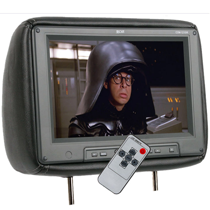 Absolute COM1210IRB 12" Universal Headrest TFT/LCD Monitor W/IR Transmitter