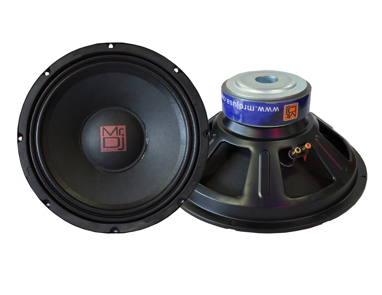 MR DJ USA COMDW10 Subwoofer, Black 320 Max Watt 10" PRO PA DJ Home Audio Raw Speaker 8 ohm Woofer