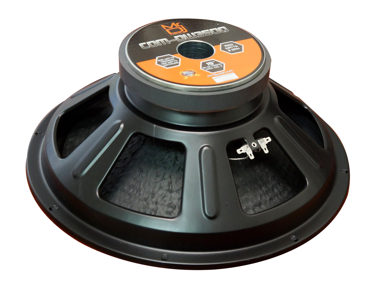 Mr. Dj COMDW3000 15 Inches Pro PA DJ Black Raw Woofer Subwoofer