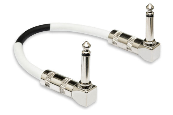 Hosa CPE-106 Guitar Pedalboard Patch Cable - Right Angle to Right Angle - 6 inch