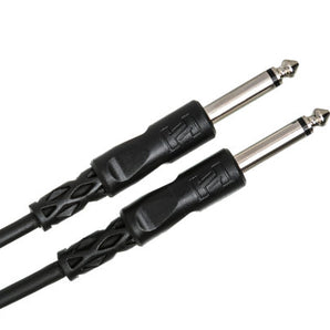 Hosa CPP-103 Interconnect Cable - 1/4-inch TS Male to 1/4-inch TS Male - 3 foot