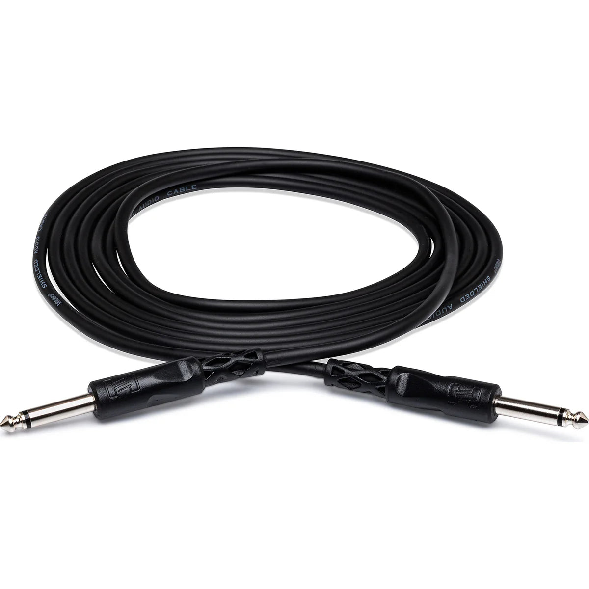 Hosa CPP-101 Interconnect Cable - 1/4-inch TS Male to 1/4-inch TS Male - 1 foot