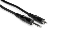 Thumbnail for Hosa CPR-110 Interconnect Cable - 1/4-inch TS Male to RCA Male - 10 foot