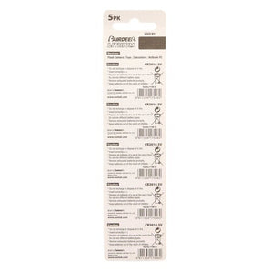 Install Bay CR2016 Lithium 3 Volt Battery 1.6MM - Package of 5