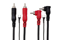 Thumbnail for Hosa CRA-201PB Stereo Interconnect Dual RCA to Dual Piggyback RCA Cable - 3.3 foot