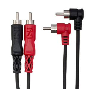 Hosa CRA-202AU Stereo Interconnect Dual RCA Cable - 6.6 foot