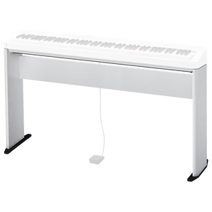 Casio CS68WE Furniture-Style Piano Stand for Privia PX-S Digital Pianos (White)