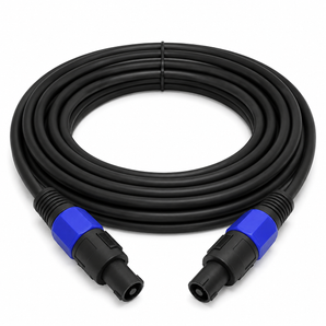 2 MR DJ CSMSM25 25 Feet Speakon Male to Speakon Male Speaker Cable