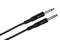Thumbnail for Hosa CSS-103 Balanced Interconnect Cable - 1/4-inch TRS Male to 1/4-inch TRS Male - 3 foot