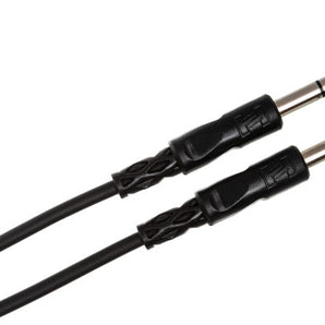 Hosa CSS-110R Balanced Interconnect Cable - 1/4-inch TRS Male to Right Angle 1/4-inch TRS Male - 10 foot