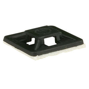 Install Bay CTM1 Cable Tie Mounts 1 in x 1 in Adhesive Backed