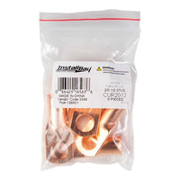 Thumbnail for Install Bay CUR2012 Copper Uninsulated Ring Terminal 2/0 Gauge 1/2