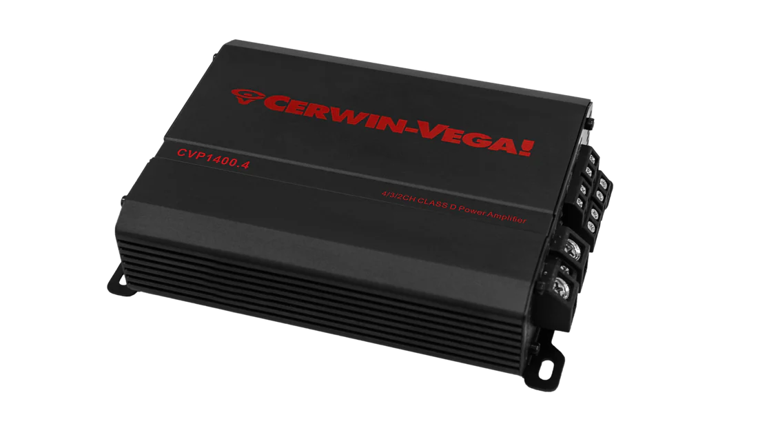 Cerwin Vega CVP1400.4 CVP Performance 1400W 4-CH Small Chassis Amplifier