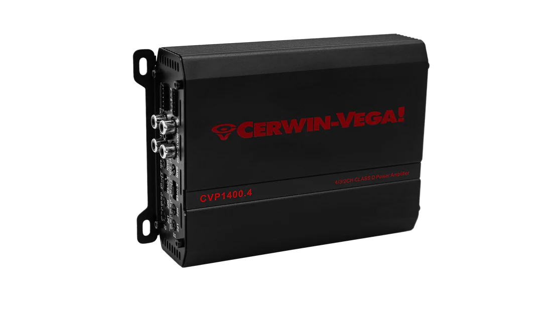 Cerwin Vega CVP1400.4 CVP Performance 1400W 4-CH Small Chassis Amplifier