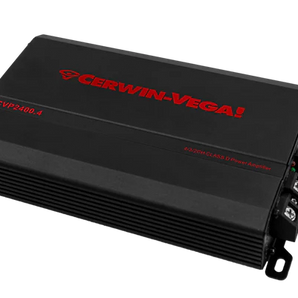 Cerwin Vega CVP2400.4 CVP PERFORMANCE 1400W MAX 4-CH SMALL CHASSIS AMPLIFIER