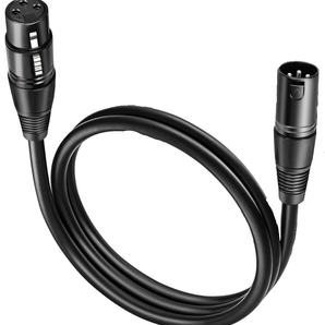 2 MR DJ CXMXF50 50' XLR Male to XLR Female Microphone Balanced Instrumental Dj XLR Interconnect Cable