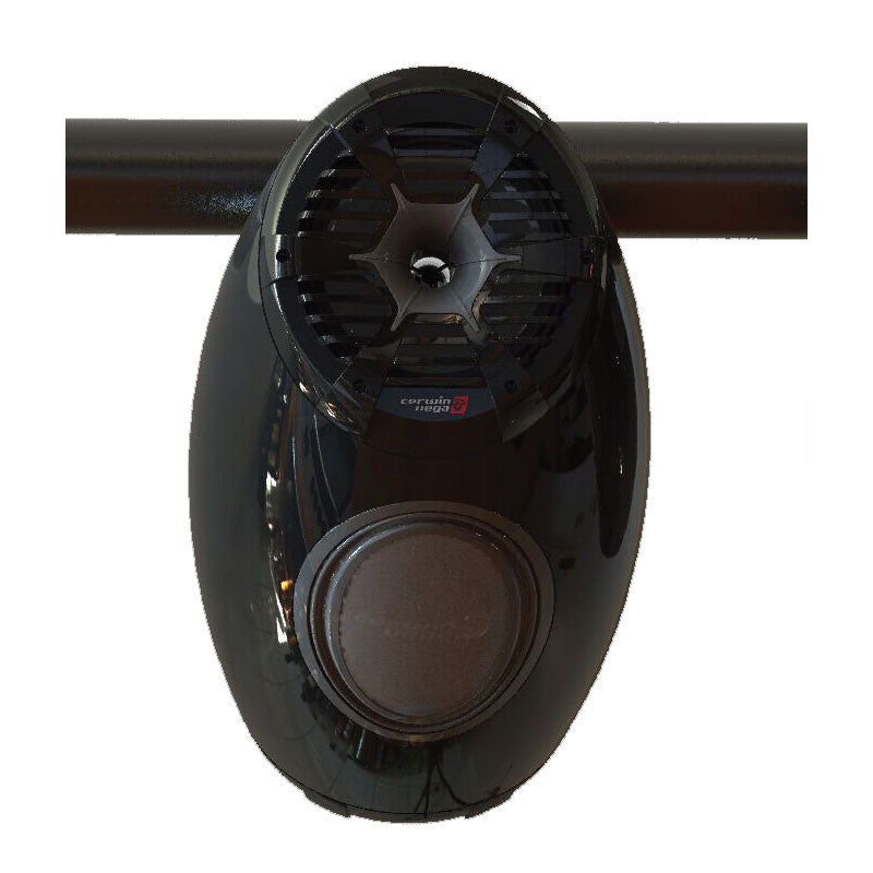 Cerwin Vega SPMT65DB 1400W 6.5" Stroker Pro Series 3-Way Marine Tower Speakers with RGB LED (Black)