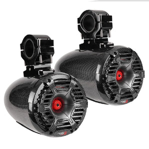 Cerwin Vega SPMT65SCFB RPM Stroker Pro Series 6.5" 400W Peak Power Handling, 3-Way Marine Tower Speakers