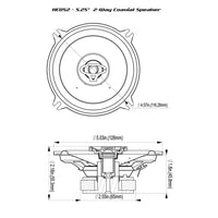 Thumbnail for 2 Cerwin Vega XED52 5.25