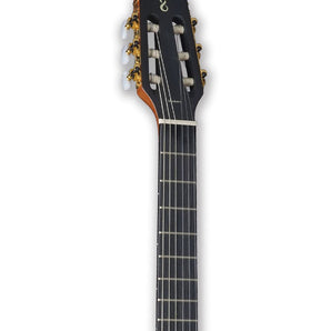 Tagima MODENA I NY-EQ-BK NylonString Thin Hollow Body Guitar - Black