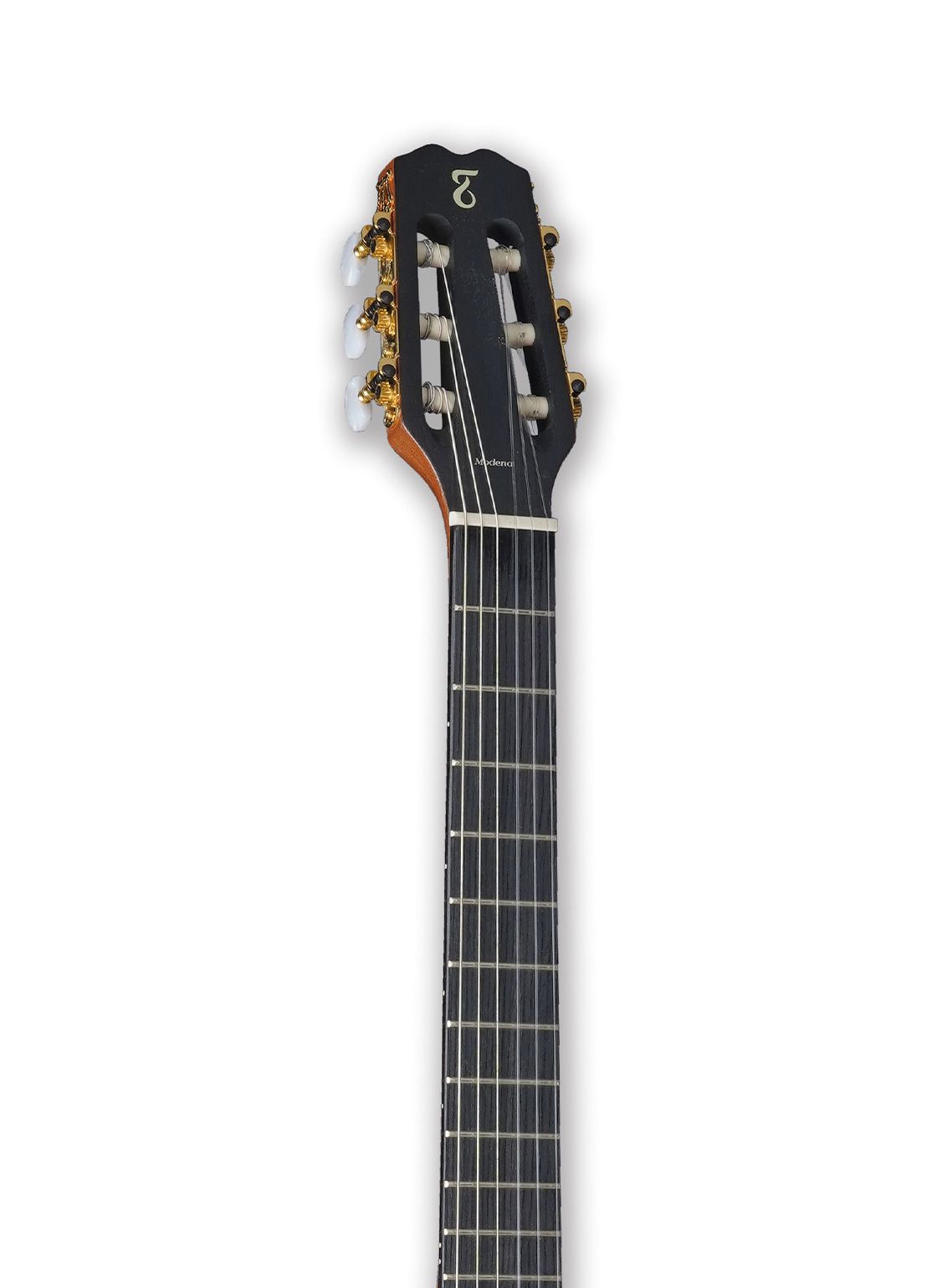 Tagima MODENA I NY-EQ-BK NylonString Thin Hollow Body Guitar - Black