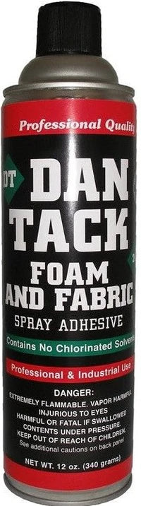 Thumbnail for 3 Dan Tack 2012 professional quality foam & fabric spray glue adhesive Can 12 oz