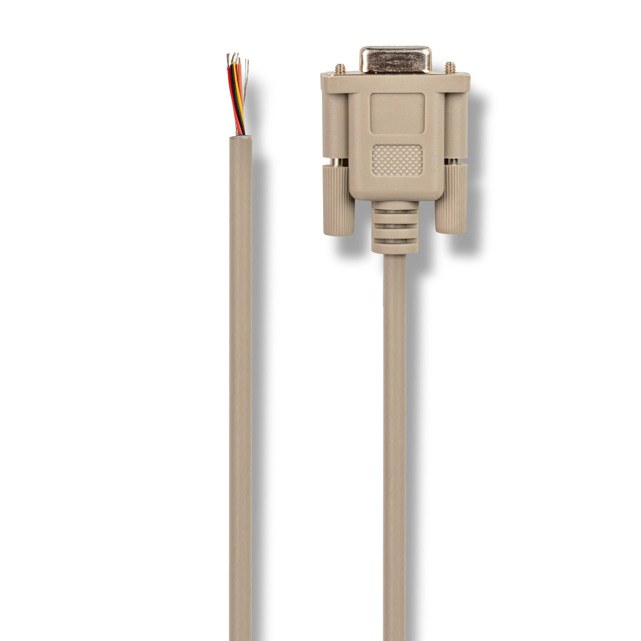 Hosa DBK-102B-BULK DB9 Serial Female to Bare Wire Cable - Integrate RS-232/DE9 Devices - 3-Foot