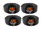 dc-sound-4-pack-convoluted-split-wire-loom-tubing