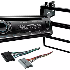 Pioneer DEH-S6220BS In-Dash CD/DM Bluetooth & Kit Fit 1993-02 select Jeep Vehicles