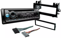 Thumbnail for Pioneer DEH-S6220BS In-Dash CD/DM Bluetooth & Kit Fit 1993-02 select Jeep Vehicles