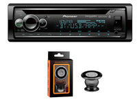 Thumbnail for Pioneer DEH-S6220BS 1-DIN In-Dash CD/DM Bluetooth & magnetic phone holder