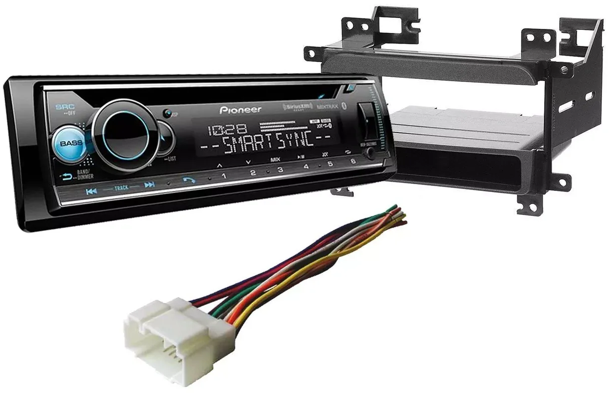 Pioneer DEH-S6220BS 1-DIN In-Dash CD/DM Bluetooth & Kit Fit 2003-2006 Suzuki