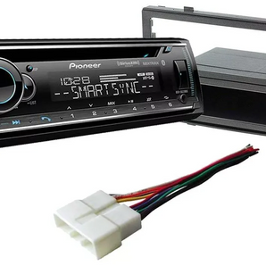 Pioneer DEH-S6220BS 1-DIN In-Dash CD/DM Bluetooth & Kit Fit 1997-1998 Ford F-150