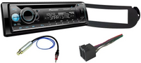 Thumbnail for Pioneer DEH-S6220BS 1-DIN In-Dash CD/DM Bluetooth & Kit Fit 2002-2005 Hyundai Accent