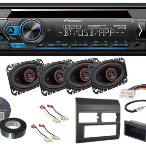 Pioneer DEH-S4220BT CD Install kit & 4x6 Speakers for 1988-1994 GM C/K 1500 2500