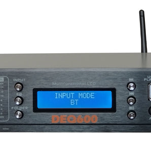 MR DJ DEQ600 PRO PA DJ 22 Band Stereo EQ Bluetooth USB AUX Input
