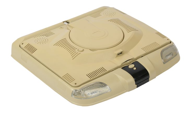 Absolute DFL1250IRC Cream 12.1" DVD Flip Down TFT LCD Monitor